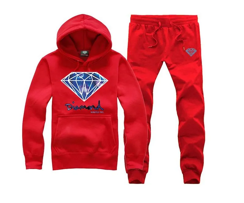 Diamant Supply Co Hoodie Kl der M n Diamanter Svettpassar Hip Hop Hoody Brand New Sweatshirt M ns Kl der Hoodie Byxor