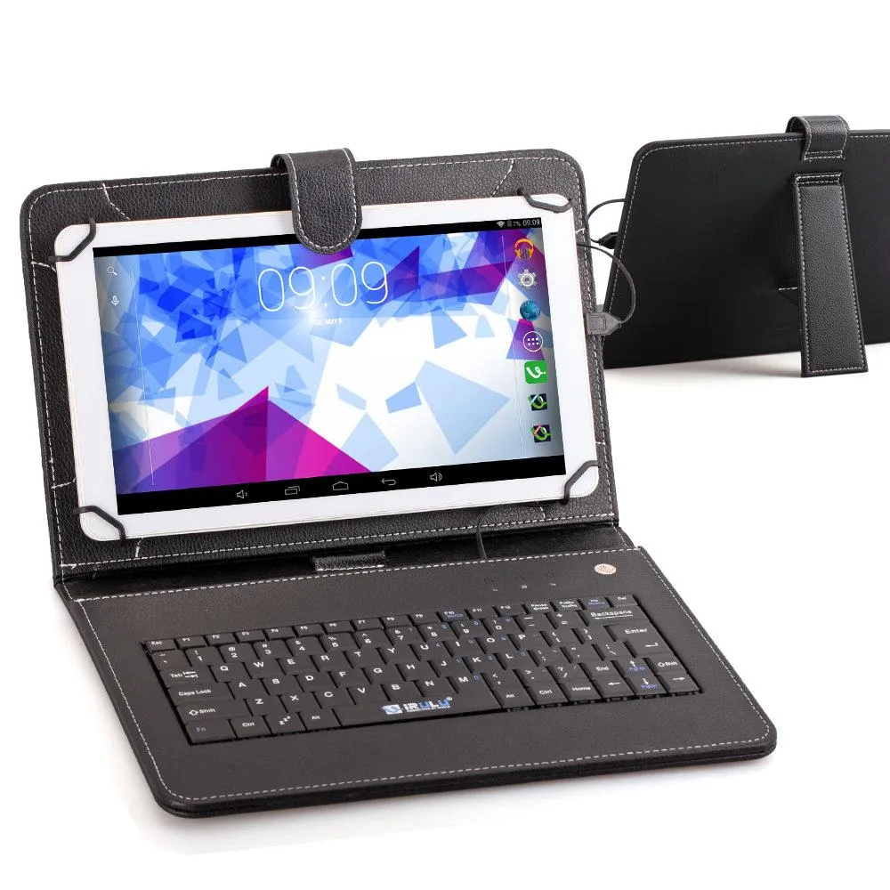 US Stock! IRULU 10 Inch Tablet PC 1024*600 S IPS 16G/1G Android4.4 Octa