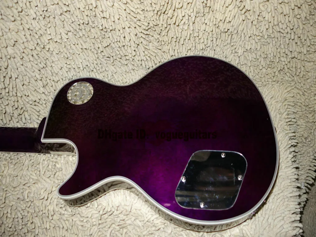 Nowy Purple Guitar Guitar Custom Shop Electric Guitar Ebony Tfony Guitar Vos Sprzedawanie 3769205