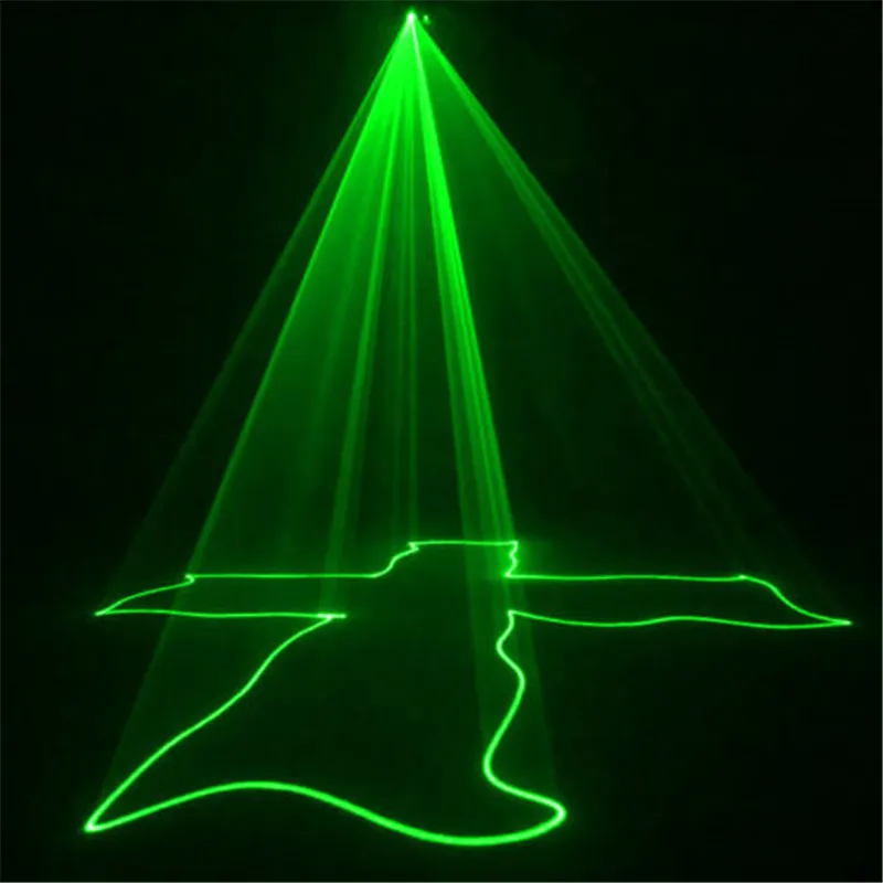 Mini Green DMX 512 Remote Sound Projector Stage Equipment Light DJ KTV Show Holiday Laser Lighting DM-G50