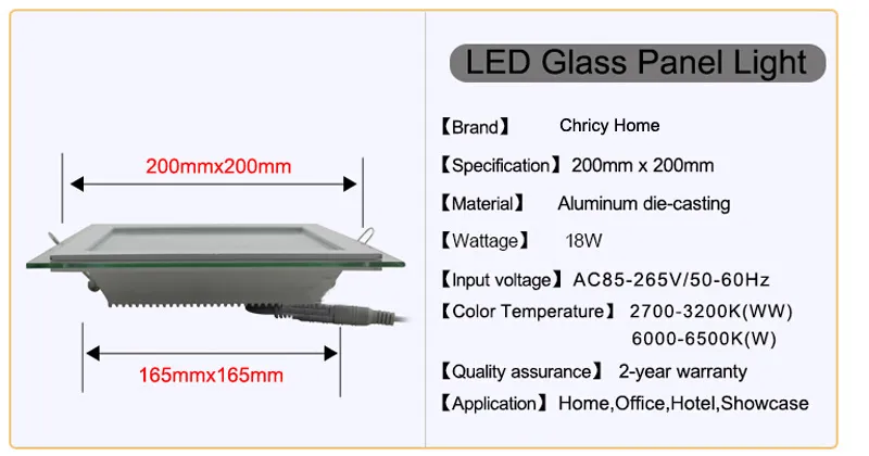 LED Panel Downlights: Guide to Size, Wattage & Commercial Use