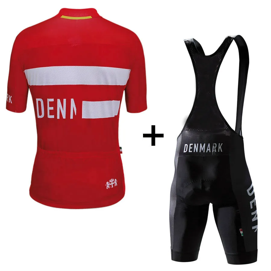 Maillot de cyclisme national danois, vêtements de vélo de route, Ropa Ciclismo, vêtements de sport, uniforme de vélo, 2024