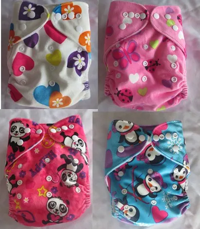 Gratis verzending 2016 ondeugende baby doek luier baby luiers zakluiers luier broek luier covers 5 stks geen inserts