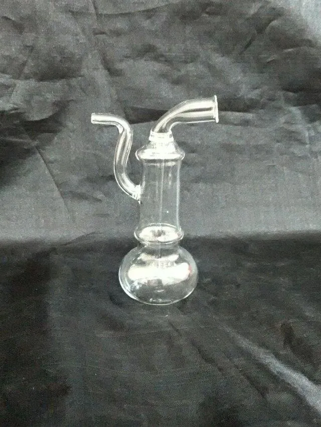 La nouvelle bouteille d'eau transparente, bongs en verre en gros brûleurs à mazout tuyaux en verre plates-formes pour fumer
