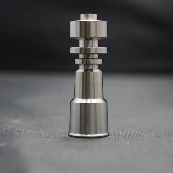 Domeless Titanium Nail Ti Nail 14mm or 18mm Female Grade 2 Titanium Domeless Rig Nail for Glass water Bongs Rips and Dabs Free shipping