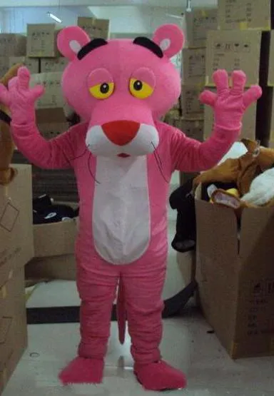 2018 Mascotte della pantera rosa del costume della mascotte della pantera rosa diretta in fabbrica 263L
