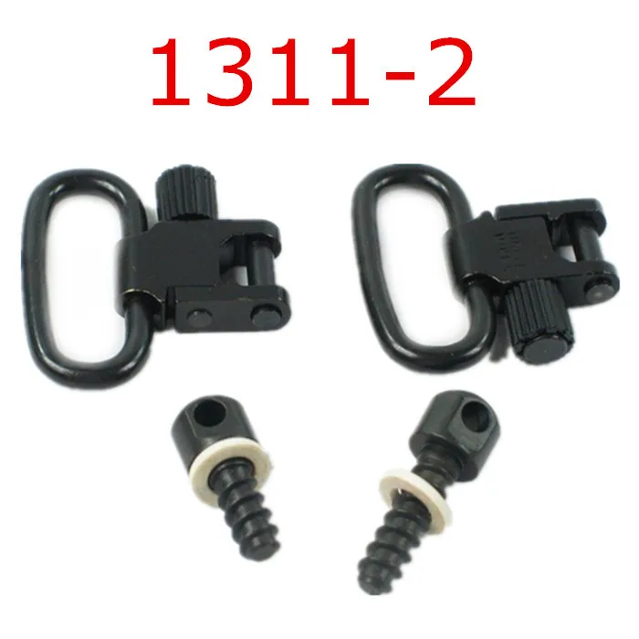 New Uncle Mikes Quick Detach Sling Swivels 1311 2 Wood Screws For