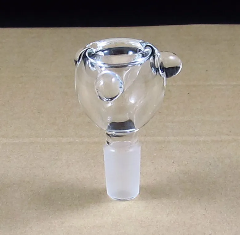 glazen kom dia gemengde kleuren roken rook waterpijp bong essen catcher bubbler gratis verzending groothandel 14mm en 19mm