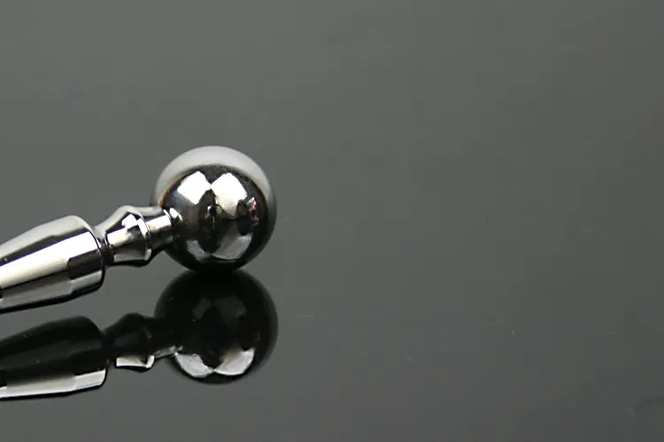 Serious Image Tapered Penis Plug Stainless steel male urethral wall stimulation plunger urethra expansion comrade sex toy8261382