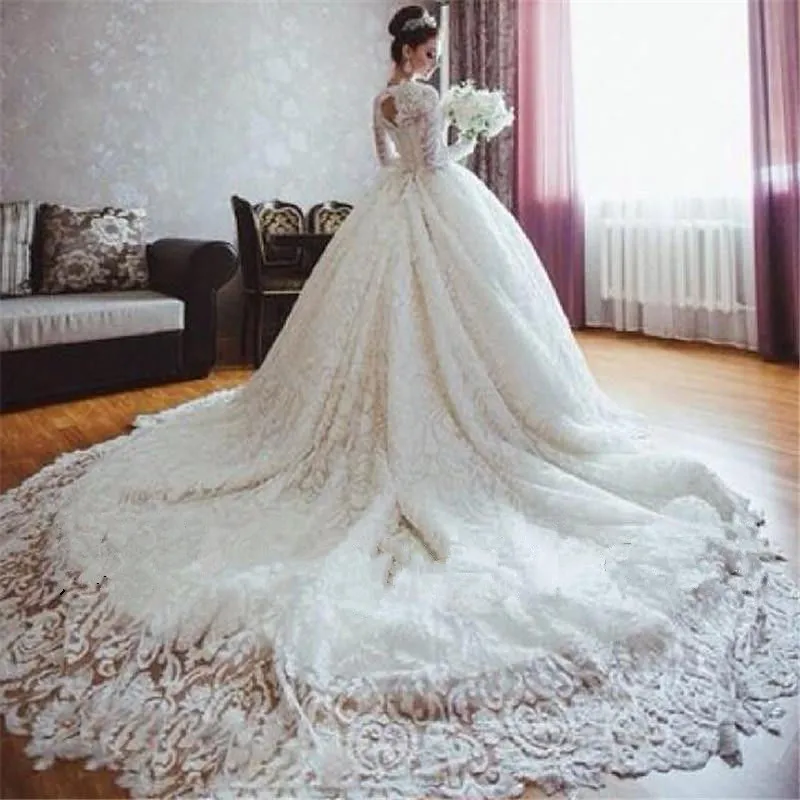 Cocktail Gold Designer Dress Gold Lace V-Neck Long Sleeves Chapel Train Wedding Dress With Beading Cocktail Gold Designer Dress Gold Lace V-Neck Long Sleeves Chapel Train Wedding Dress With Beading