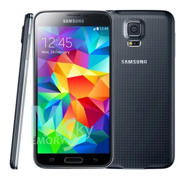 Unlocked Samsung Galaxy S5 i9600 4G LTE 2GB RAM 16GB ROM G900F G900A G900T 16MP Camera Quad Core 5.1 tums renoverad telefon