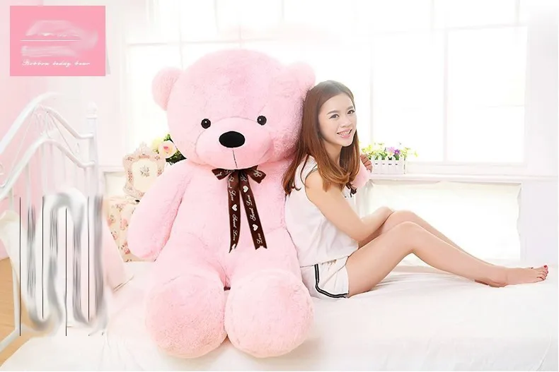 160cm 180cm 200cm Giant teddy bear plush toys kids big stuffed animals children baby dolls for women girl soft peluches5656747