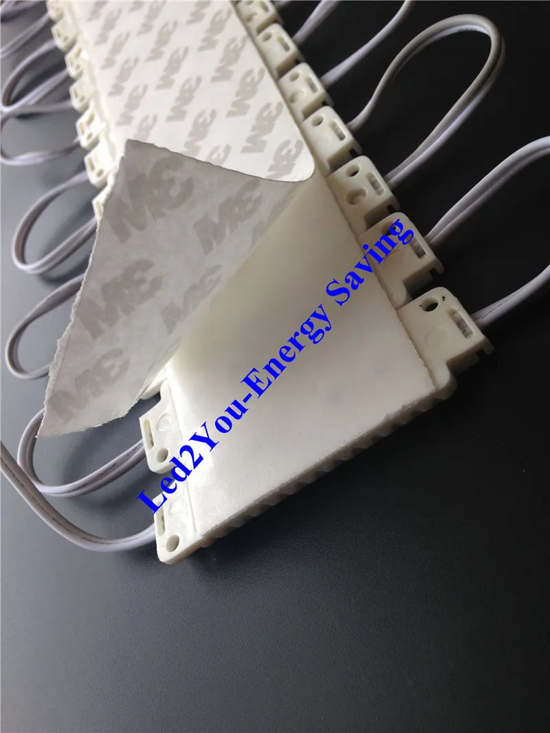 Whole lot Led Modules 12V 15W 3LEDs 5050 Yellow RedGreenBlueWarmCool White Waterproof Led Storefront Light1356163