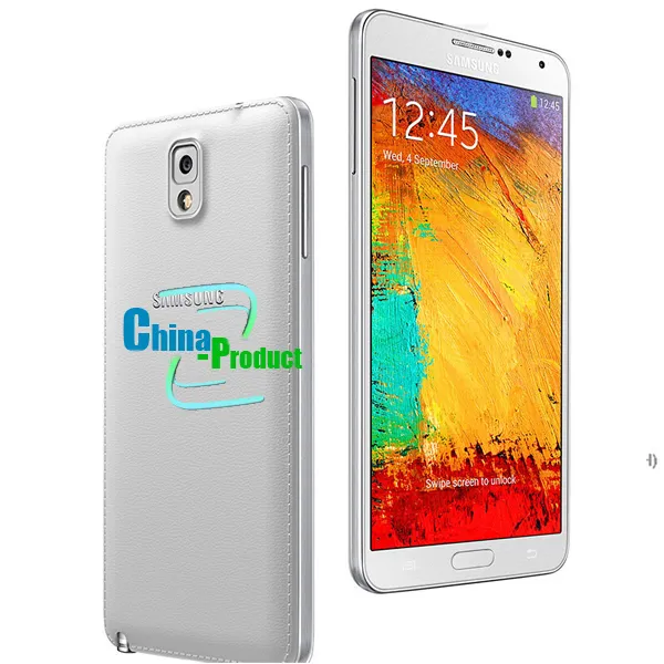 Original samsung galaxy note 3 telefone móvel quad core 3g ram 16 gb rom 13mp câmera 5.7 