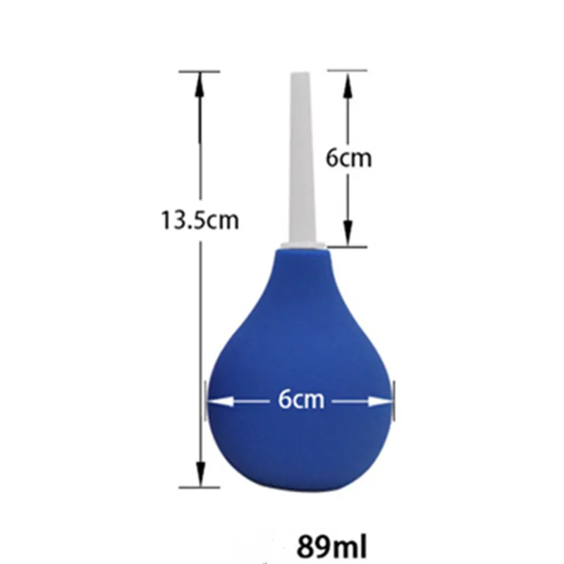 Groothandel, bal type klysma spuit enemator anale reiniger massage speelgoed volwassen gezondheidszorg vrouwelijke pussy cleaner hygiëneproducten