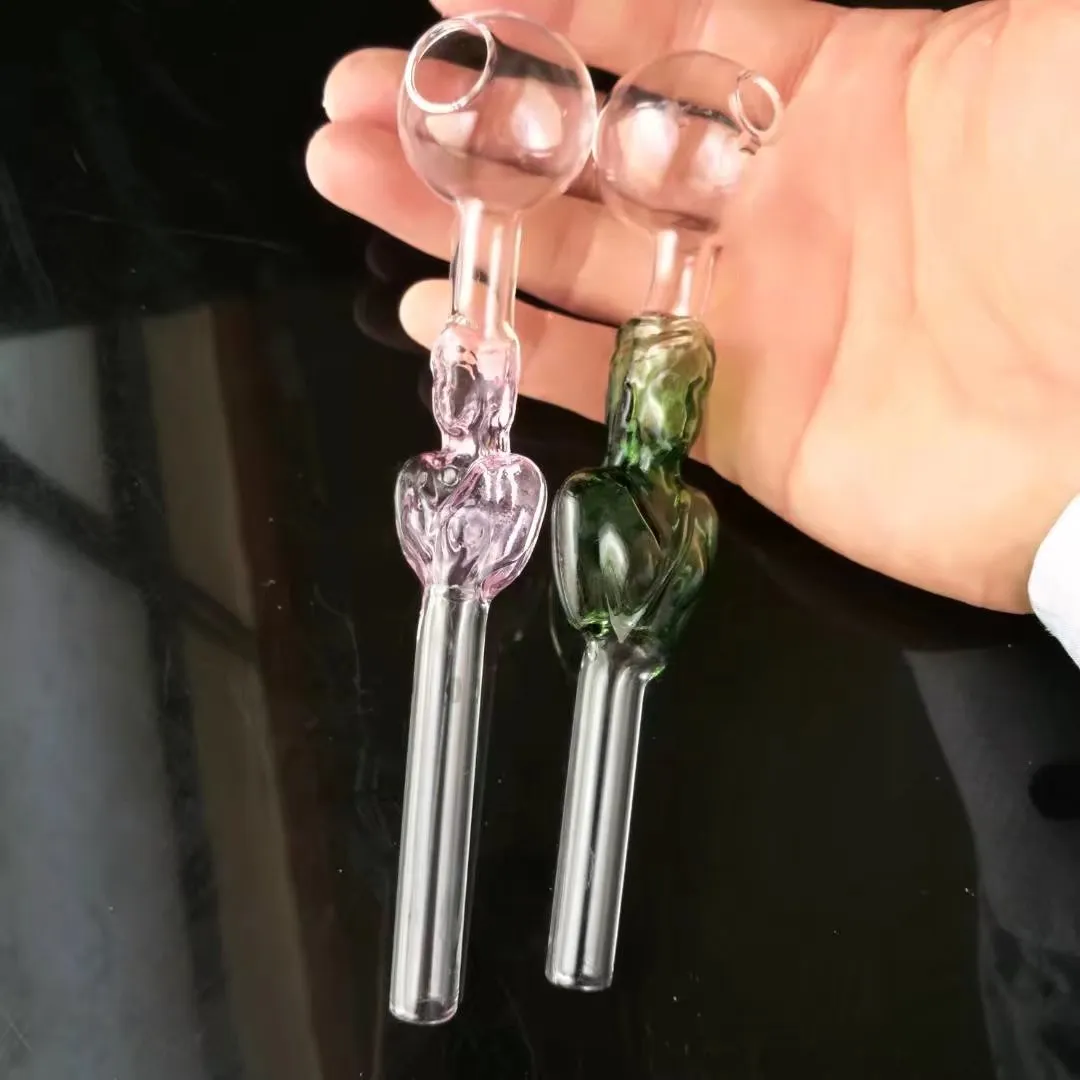 A nova cor beleza pote reto atacado mangueira de vidro acessórios para cachimbo, entrega gratuita