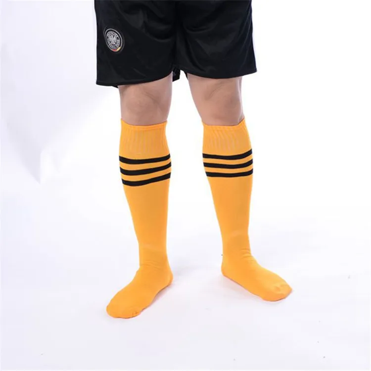 Vuxen Stocking Boys Football Middle Outdoors Sports Socks Girls Cheerleaders Long Socks Multicolors Free Size