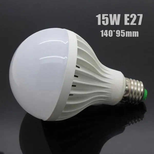 High Brightness Led bulb E27 3W 5W 7W 9W 12W 15W 220V 5730 SMD LED light Warm/Cool White LED Globe Light Energy Saving Lamp 