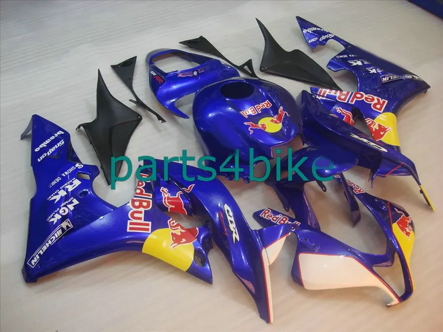 Injection molding for HONDA CBR600RR fairing kit 2007 2008 blue yellow plastic CBR 600 RR F5 07 08 fairings LY22 + 7 gifts