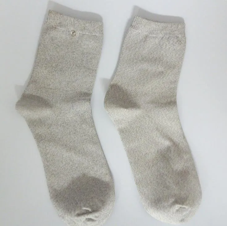 Chaussettes de massage à électrodes Unité de dizaines Pieds Douleur EMS Massager à impulsions électroniques Thérapie de choc avec fil par DHL