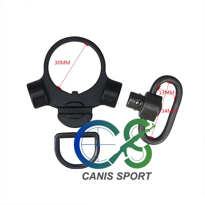 Neuankömmling QD Sling Mount Adapter 2 Position Quick Detach Receiver Dual Loop Endplatte CL33-0111