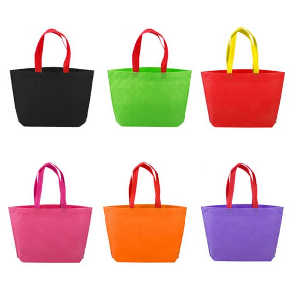 Eco Reusable Shopping Bags Cloth Fabric Grocery Packing Recyclable Bag Hight Simple Design Healthy Tote Handbag Fashion gift bags