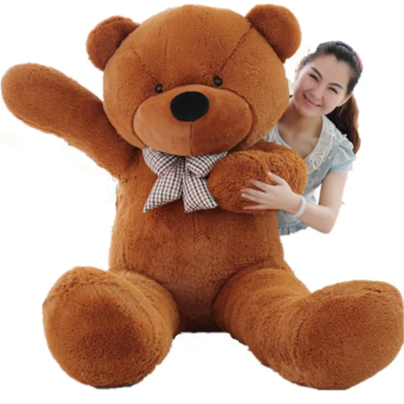 Nuovo arrivo gigante misure ad angolo retto 200CM78039039 pollici TEDDY BEAR PELUCHE ENORME GIOCATTOLO MORBIDO Peluche Valentine039s Da8942327