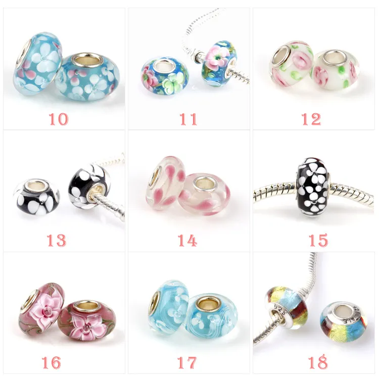 18 stili mix bracciali fai da te ciondolo san valentino ciondoli adatti europei bracciali pandora chamilia perline 925 gioielli in argento placcato