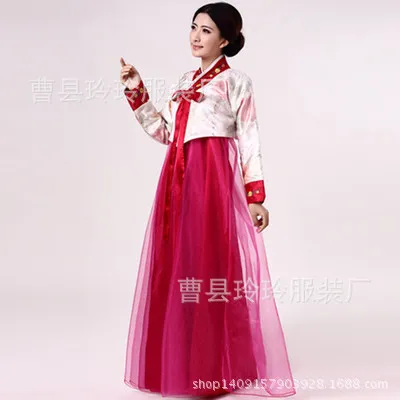 Dae Jang Geum costume coreano costumi adulti abbigliamento etnico Hanbok danza tradizionale coreana modelli femminili