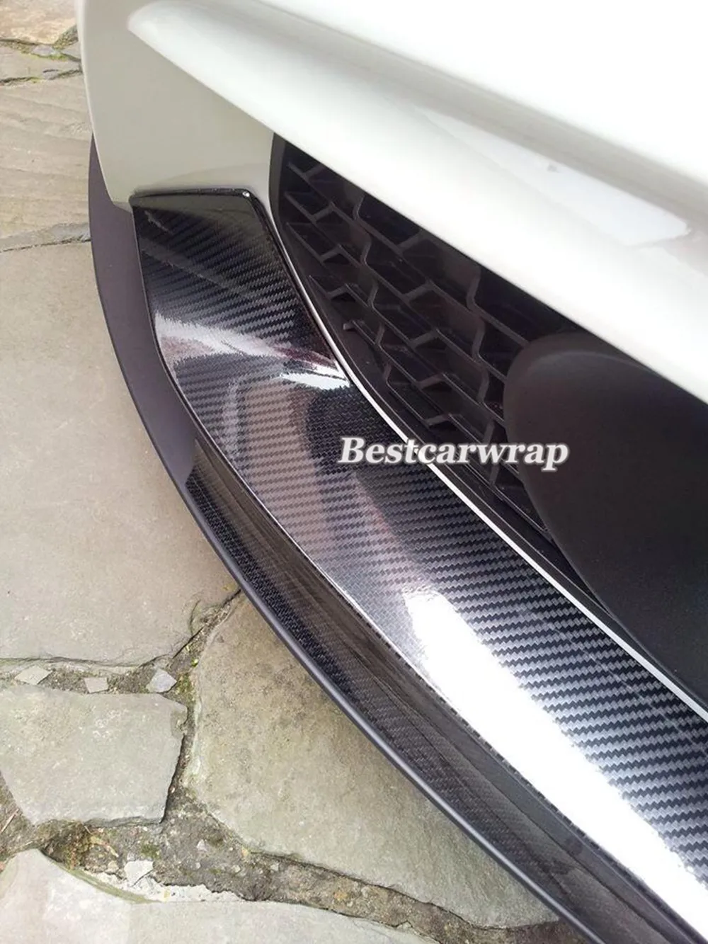 Super Glossy Black 5D Carbon Fiber Vinyl Wrap Car Wrapping Air Bubble Free Gloss Foil Vehicle Wrapping Film size 1.52x20m/Roll