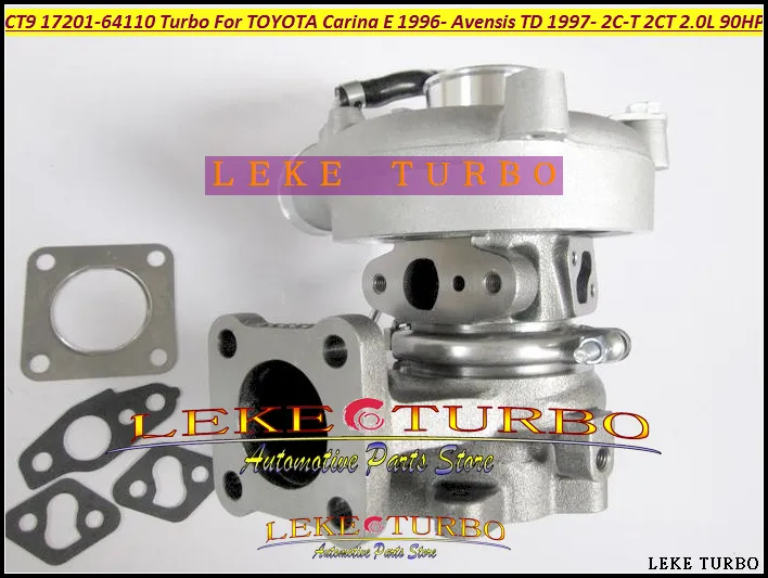 الجملة الجديدة CT9 CT112B 17201-64110 17201 64110 Turbo 1720164110 Turbocharger ل Toyota Carina E 1996- Avensis TD 1997- 2C-T 2CT 2.0L 90HP