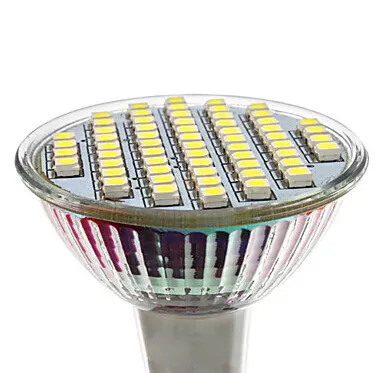 MR16 9 W 60 SMD 3528 LED Yüksek Güç Işık Beyaz / Sıcak beyaz LED Spot Ampul Tavan Tasarruflu Lamba 3 Yıl Garanti