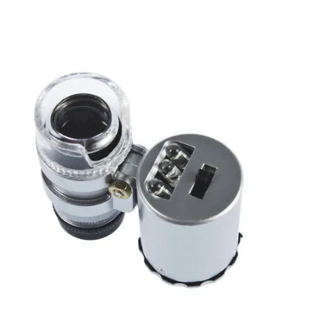Microscopio Digital Inalámbrico 100X - Portátil, Con Luz LED, Ideal Para Joyeros, Estudiantes O Curiosos