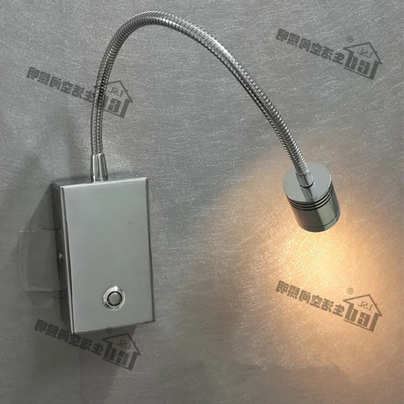 Topoch Dimmbare LED-Leuchten, Dual-Beleuchtungsmodi, Strahler, Touch-EIN/AUS/Dimmschalter, Richtungsfokussierungslinse, 3-W-Chip für Schlafzimmer, Wohnmobil, Boote