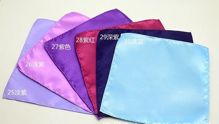 Moda Hankerchief Pocket Square Square Peçete Kerchief Mocket Erkekler Noserag Kokteyl Partisi Düğün Partisi Noel FedEx294m