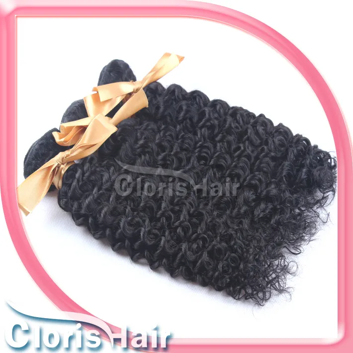 OMBRE DIY CLORIS UNPROTERSE Brazylijskie dziewicze Kinky Curly Human Hair Hair Wydłużenie Najlepsza cena Jerry Curl Weave 2 pakiety oferty 100 g/szt.