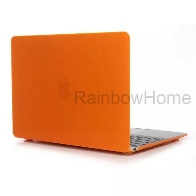 Capa de plástico cristal transparente, capa traseira frontal para macbook air pro retina 12 13.3 15.4 16, caixa protetora transparente de varejo