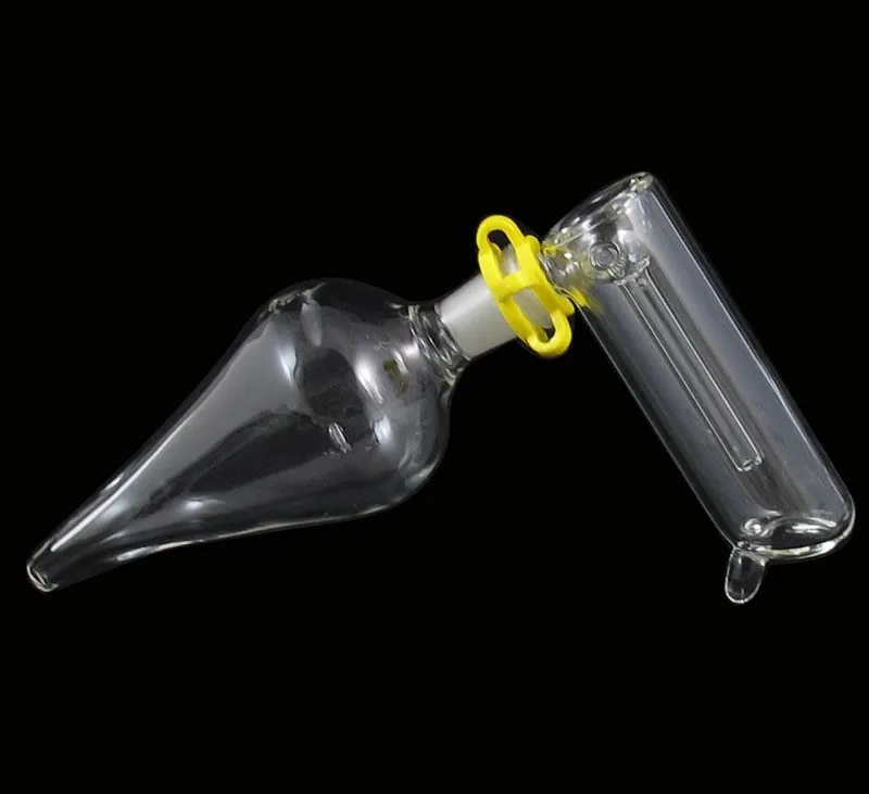 3 Funktioner Piece Helix Handrör med Clip Glass Vase Perc Water Percolator 145mm Joint9354065