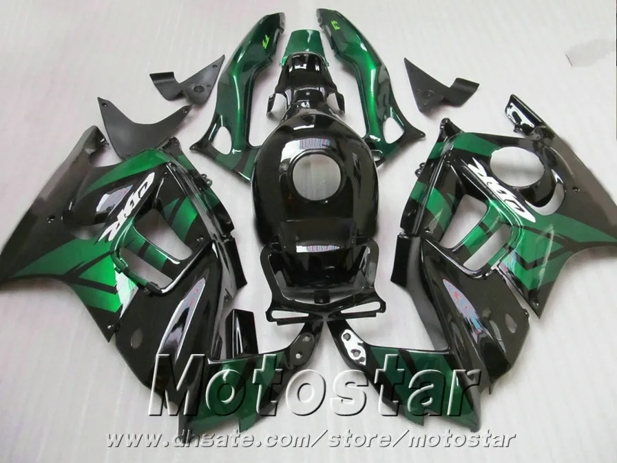 7 regali + serbatoio gratuito HONDA CBR600 F3 95 96 kit carenatura verde nero CBR 600 1995 1996 parti carenature carrozzeria ZB28