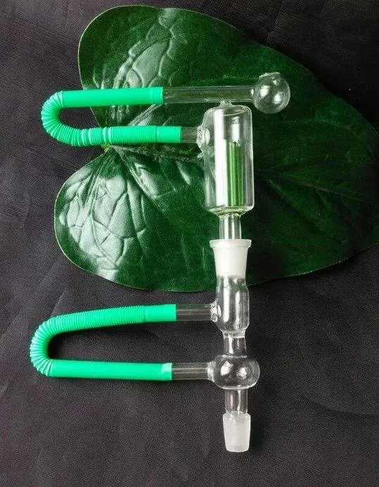 wholesale new 2 with a filter accessories + glass pot, glass Hookah / glass bong accessories