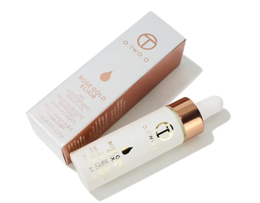 OTWOO 24K Rose Gold Infused Beauty Oil Elixir Skin Make Up Essential Oil Before Primer Foundation Moisturizing Face Oil1892340