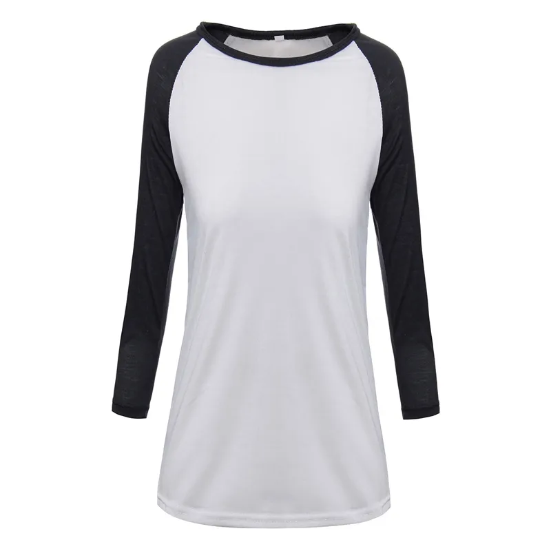 Simple Tops 2015 Autumn Women Cotton Casual Loose Tee Tops Ladies Leisure Long Sleeve O Neck Patchwork T-shirt Plus Size S-XL FG1511 Simple Tops 2015 Autumn Women Cotton Casual Loose Tee Tops Ladies Leisure Long Sleeve O Neck Patchwork T-shirt Plus Size S-XL FG1511