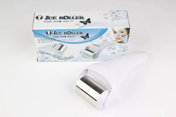 Professionell Cool Ice Roller för kropp och ansikte Massage Facial Skin Derma Roller Skincool Ice Roller Free Ship via DHL