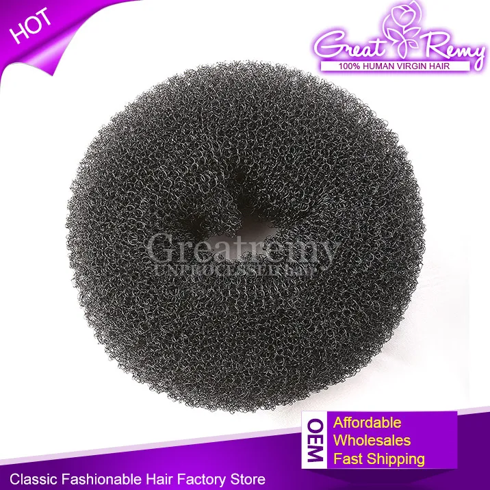 3 stks / partij Nieuwe Haar Roller Schoonheid Easy Bun voor Donut Haarband Korea Stijl Haarverlenging Schijf Greatremy