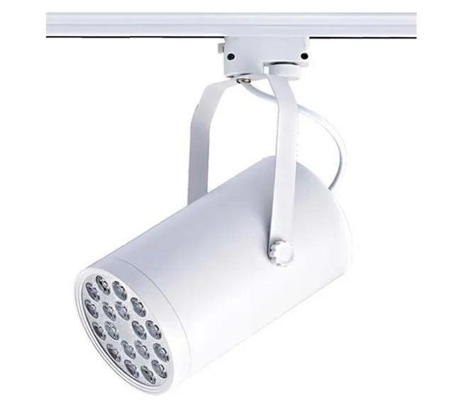 LED Track Light 6W 10W 14W 24W 36W 120 BEAM HOEK KOUD WIT WIT LED PLIFT SPEETLIJK AC 85-265V LED Spotverlichting