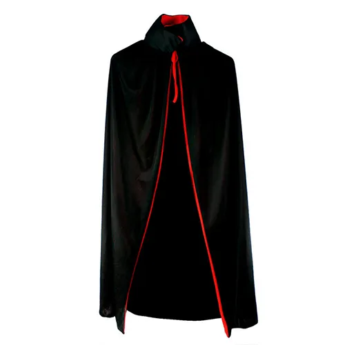Yeni Kapşonlu Cloak Cadılar Bayramı Siyah Uzun Burun Ölüm Vampir Unisex Yetişkin Parti Kulübü Kostüm