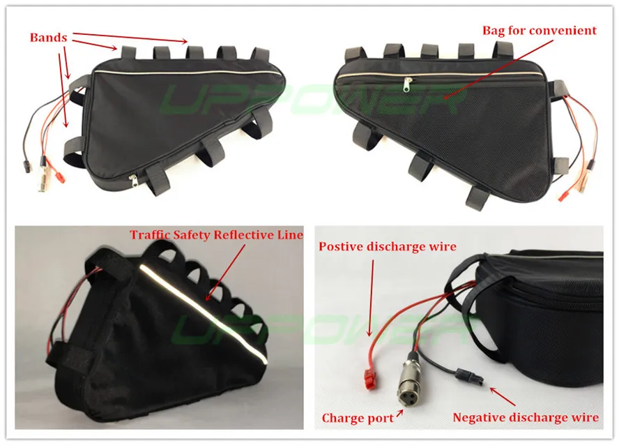 48v 17ah triangle battery