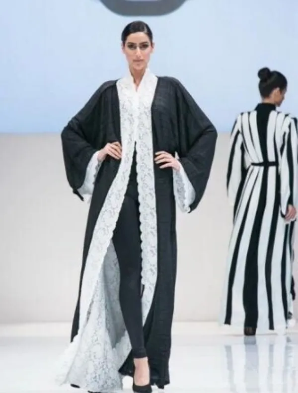 Yeni Stil Abayas Coat Uzun Kollu Geri Dönüşümlü Dantel Şifon Örgün Abiye Custom Made Balo Parti Abiye Kaftan Arapça Dubai Müslüman