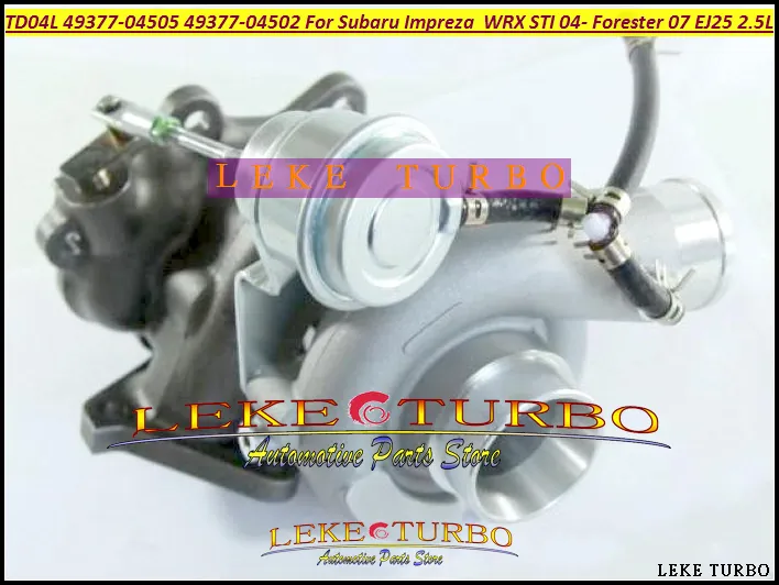 TD04L 49377-04505 49377-04502 49377-04504 14412AA4560 Turbo Turbocharger voor SUBARU INCREZA WRX STI 2004- FORESTER 07 EJ25 2.5L