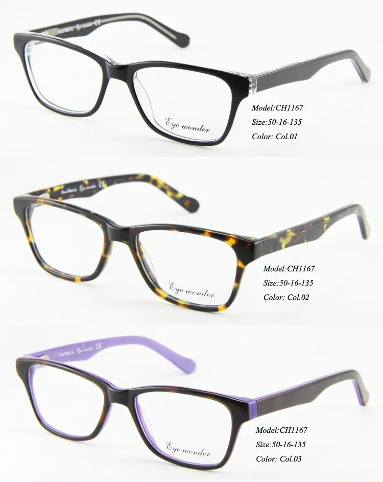 Eye Wonder Wholesale Mens And Womens Acetate Optical Eyewear Glasses